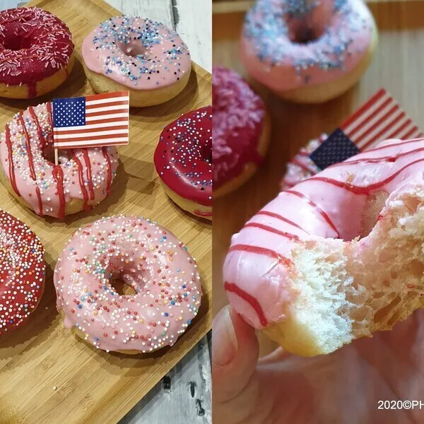 Donuts au four, pâte magique