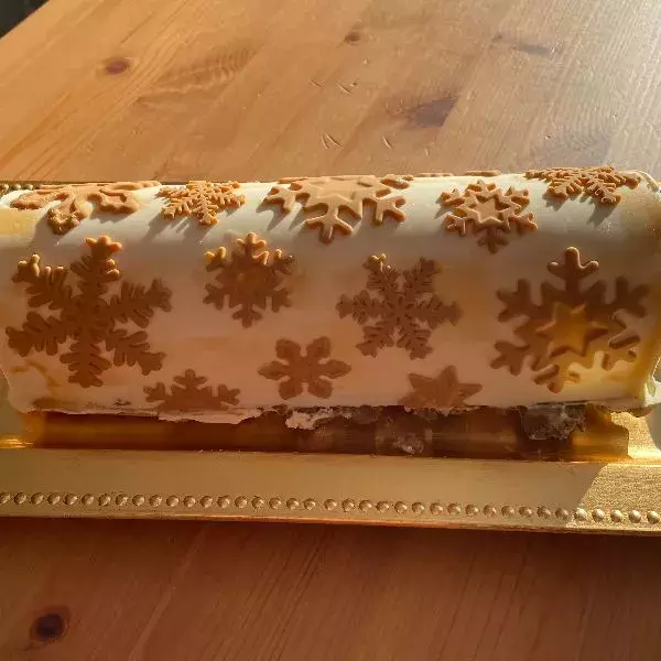 Bûche légère à l'abricot