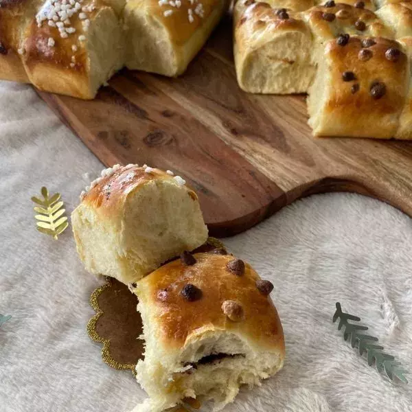 Brioche au coeur coulant