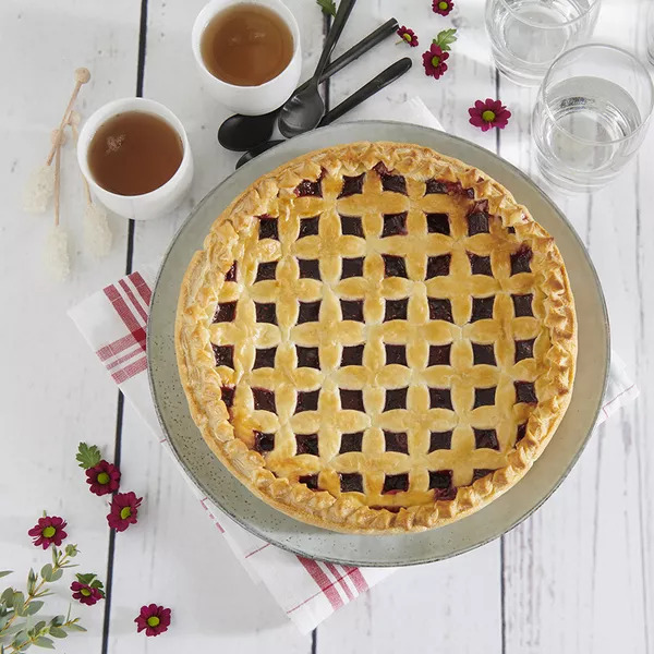 Tarte aux framboises