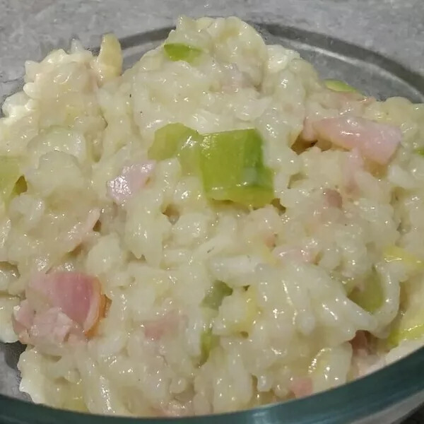 Risotto Courgette Bacon WW