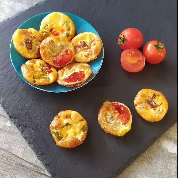 Trio de minis quiches