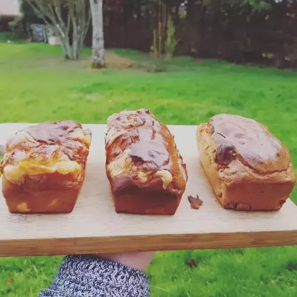 Cake apéritif chèvre miel