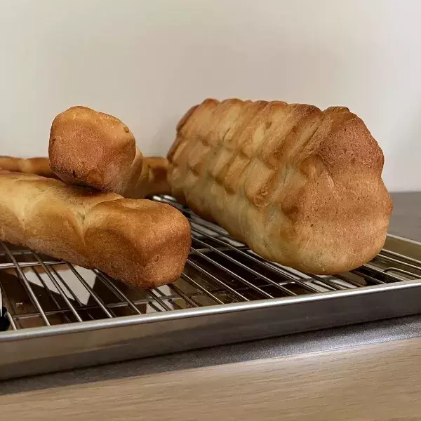 Pain de mie pour toast de Noël 