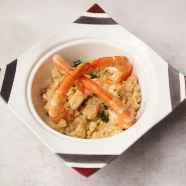 Risotto aux gambas à l'icookin