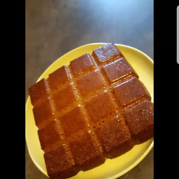 Gâteau aux carambars 