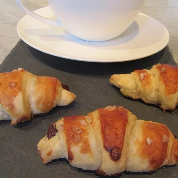 Croissants express au chocolat