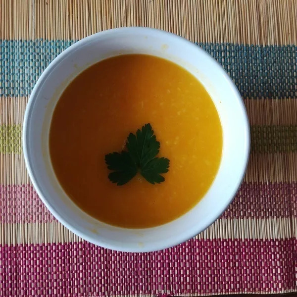 Velouté de potiron et de panais