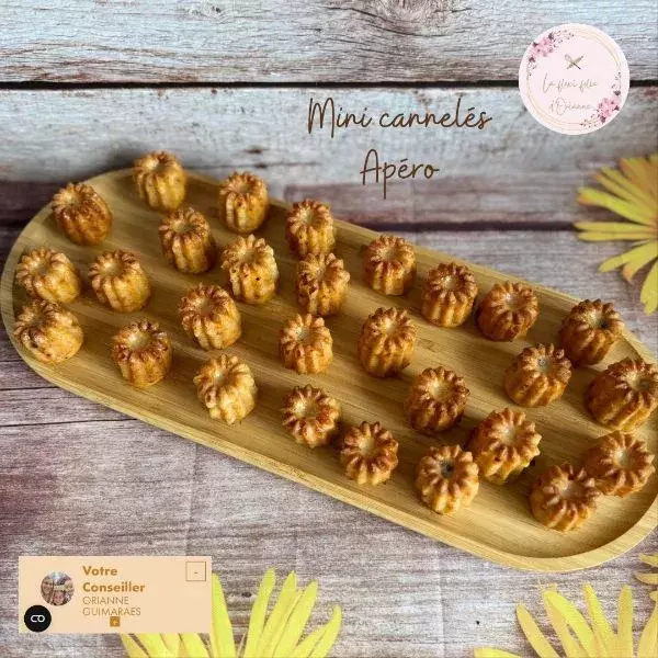 mini cannelés apéro