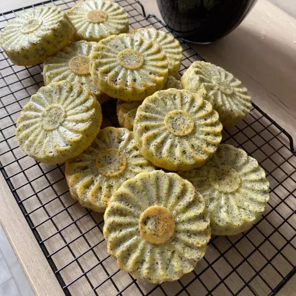 Fleurs de citron au pavot 