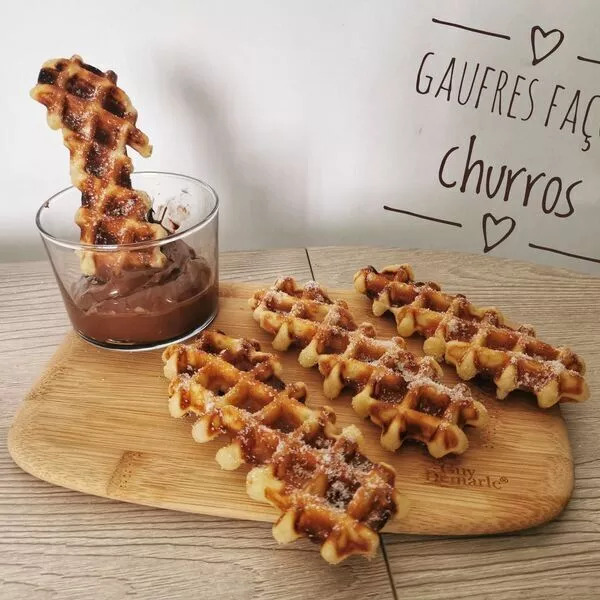 Gaufres façon churros