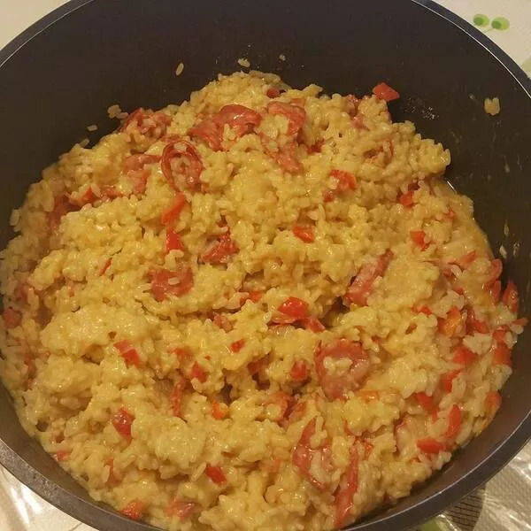 Risotto au chorizo