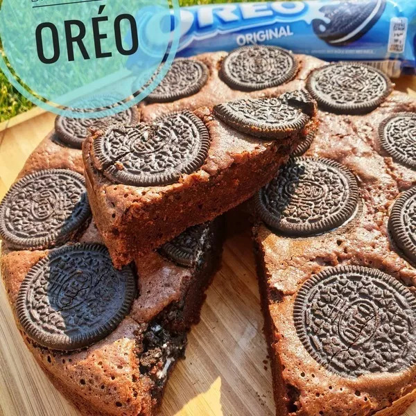 Brownie aux Oréo