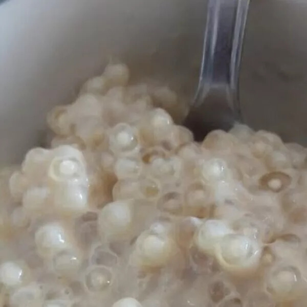 Tapioca au lait