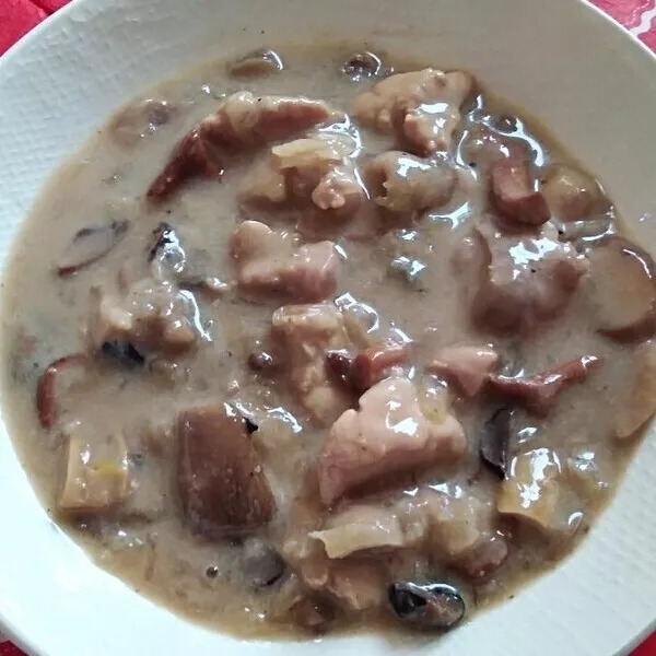 Ris de Veau en crème de champignons forestiers WW 4 SP/P