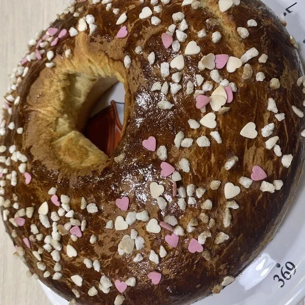 couronne briochée st valentin