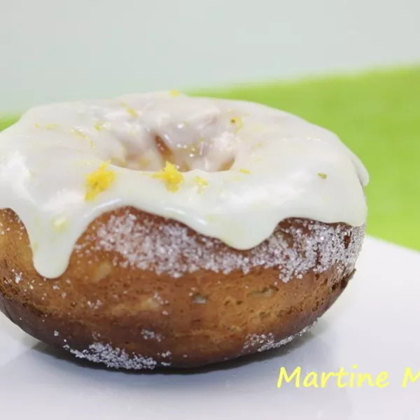 Donuts allégés au citron au four