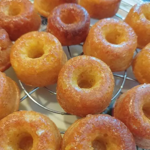 Mini savarins à l'orange