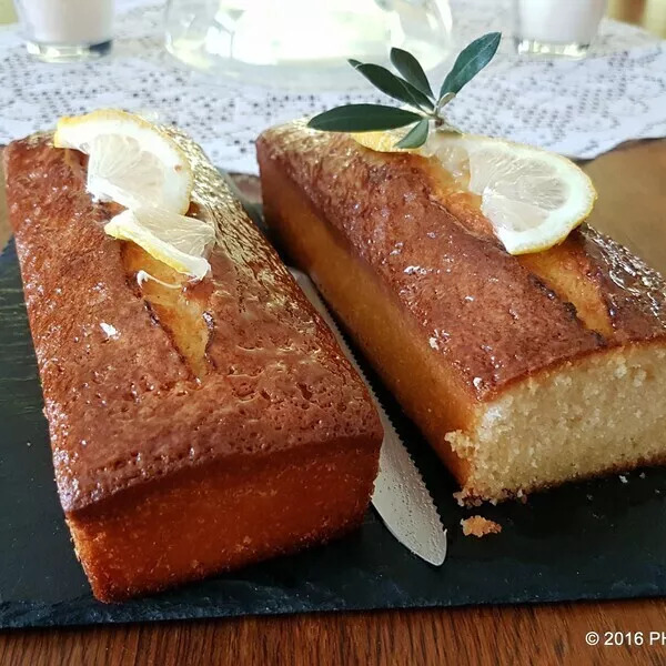 Cake au citron et huile d'olive