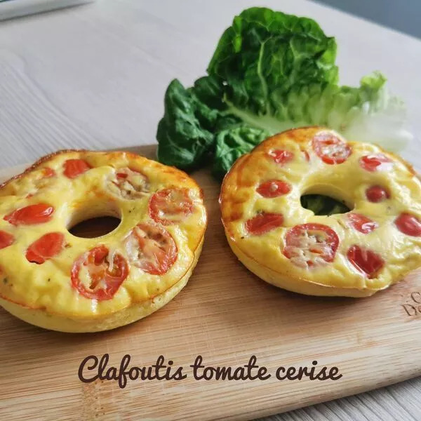 Clafoutis tomates cerises