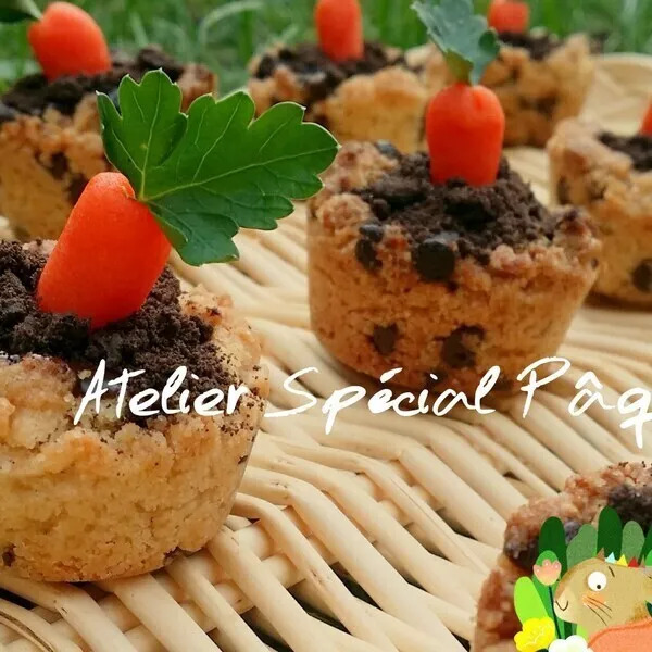 Cookies pot de Carottes