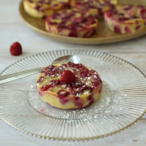 Clafoutis aux framboises