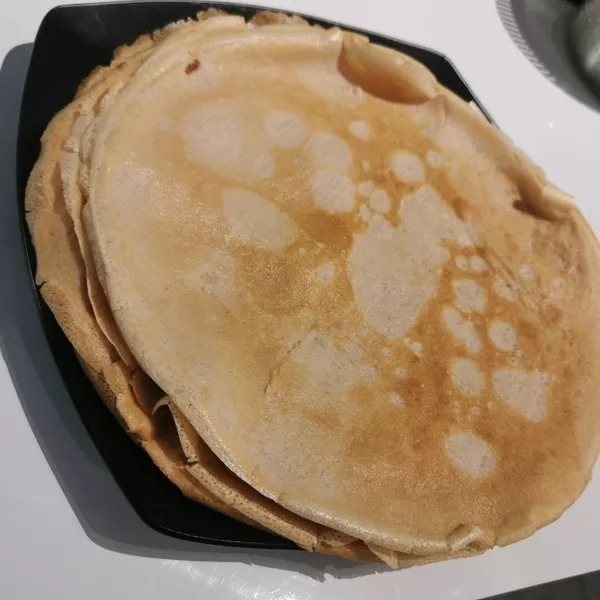 Crêpes sans gluten ni lactose 