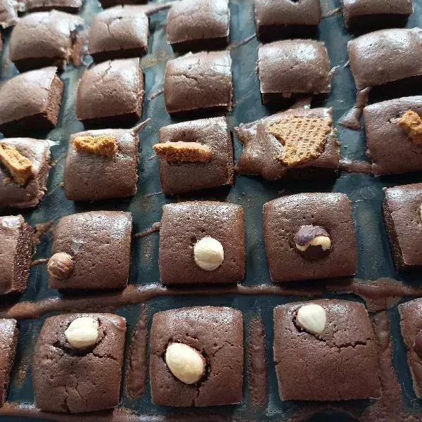 Minis brownies au café 