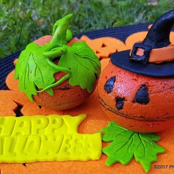 Citrouilles d'Halloween, Zebra Cake ball