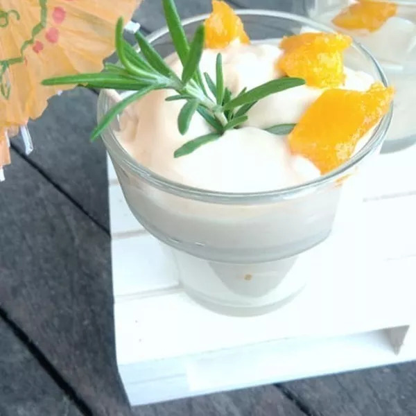 Mousse d abricots "Comme sur un nuage" sans gluten ni lactose