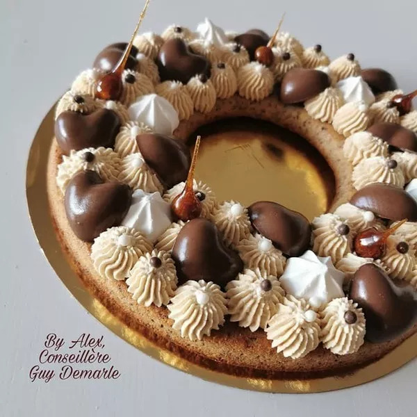 Tarte noisette chocolat Salidou