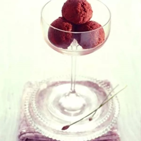 Sorbet fruits rouges