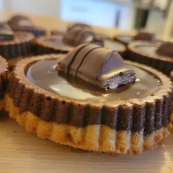 Tartelettes bicolores