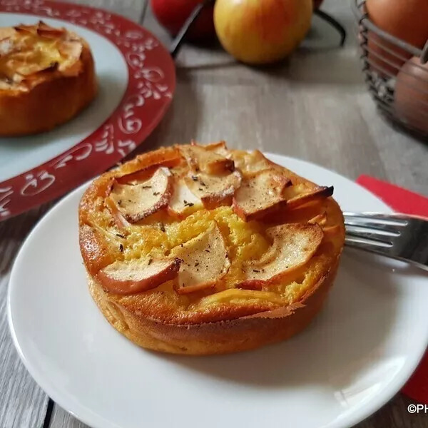 Tarte aux pommes sans pâte