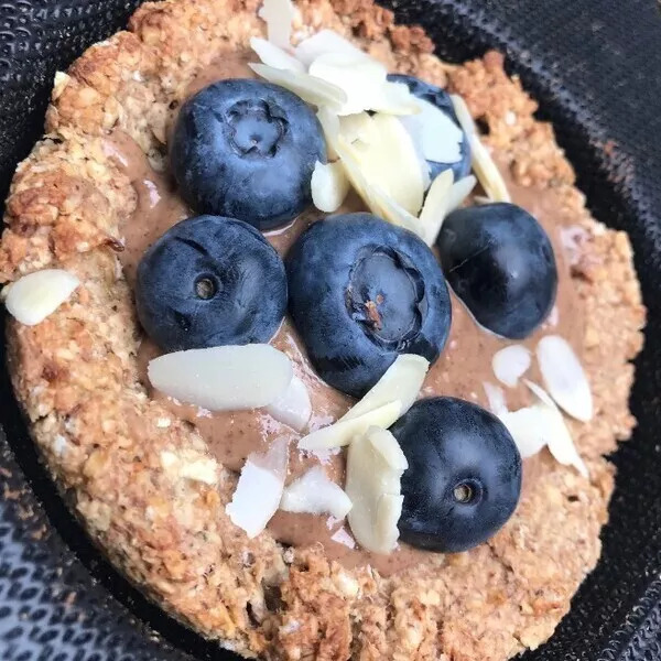 Tartelette Healthy Amande Myrtilles (Sans Gluten - Œuf - Lactose)