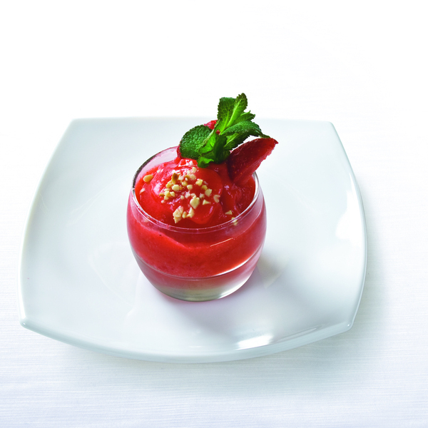 Sorbet aux fruits rouges