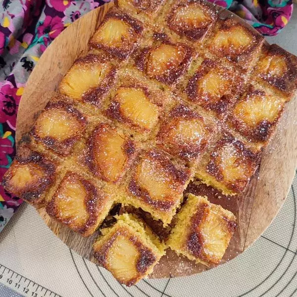 Gâteau à l'ananas