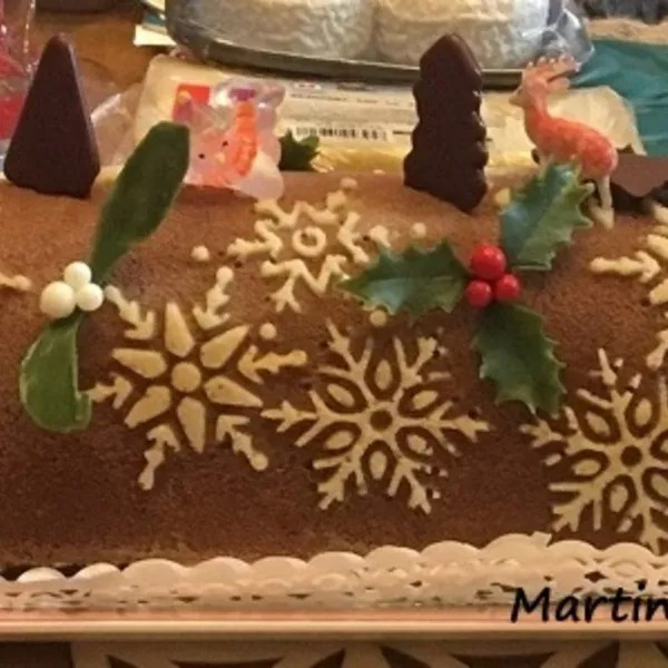 Bûche à l'orange