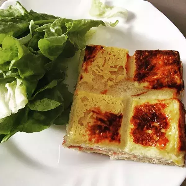 Croque mr façon gâteau 