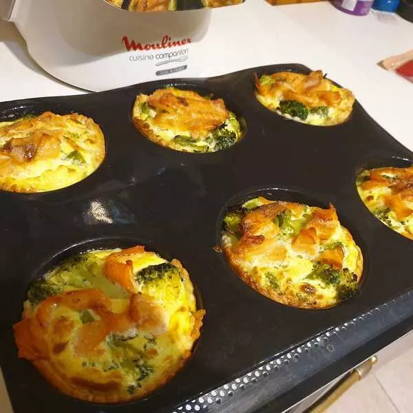 Tartelette Saumon / Brocoli