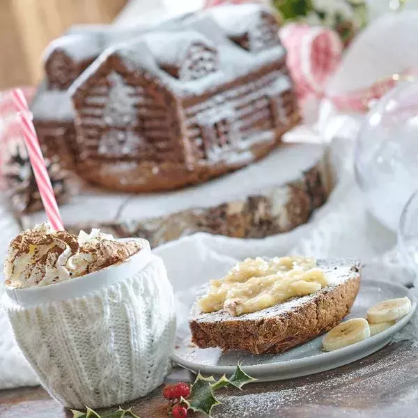 Banana bread aux pépites de chocolat