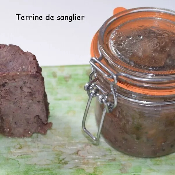 Terrine de sanglier stérilisation au four