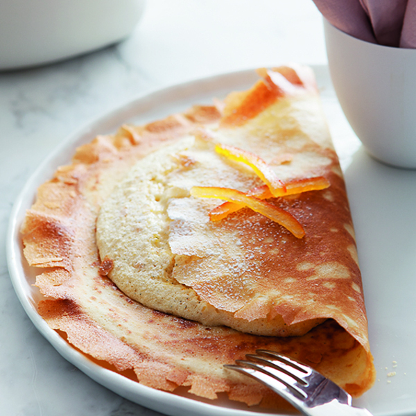 Crêpes soufflées à l'orange