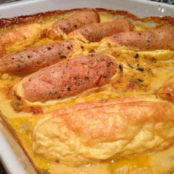 Quenelles lyonnaises, sauce crustacés