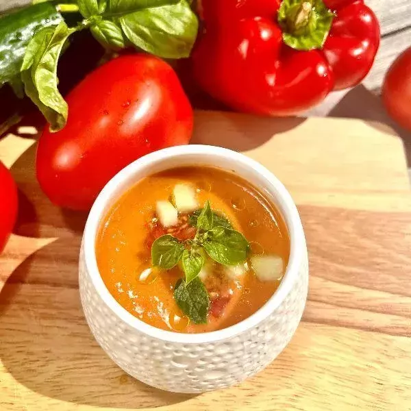 Gaspacho mariné au Be Save