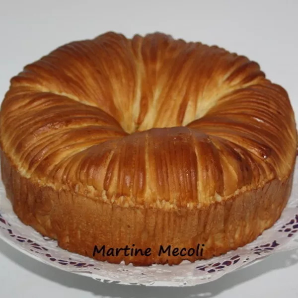 Brioche pelote de laine fourrée aux éclats de chocolat