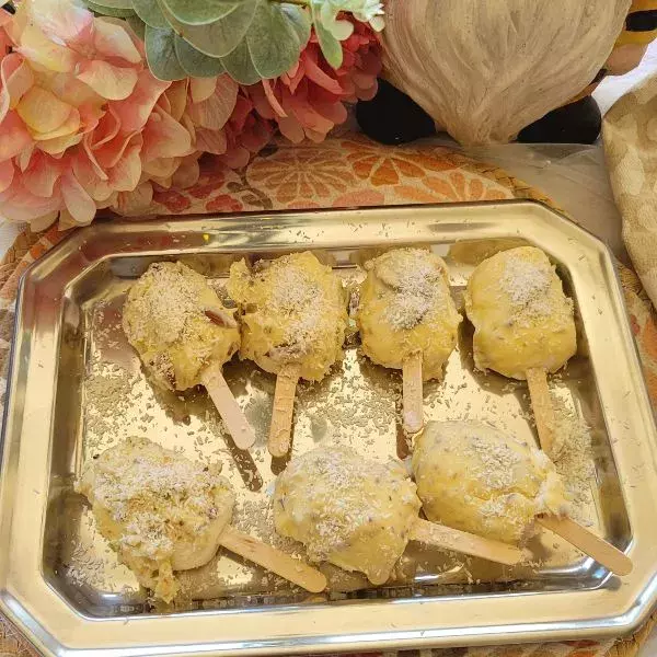 glace  noix de coco  raffaello a  ma facon 