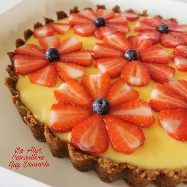 Tarte citron spéculoos 