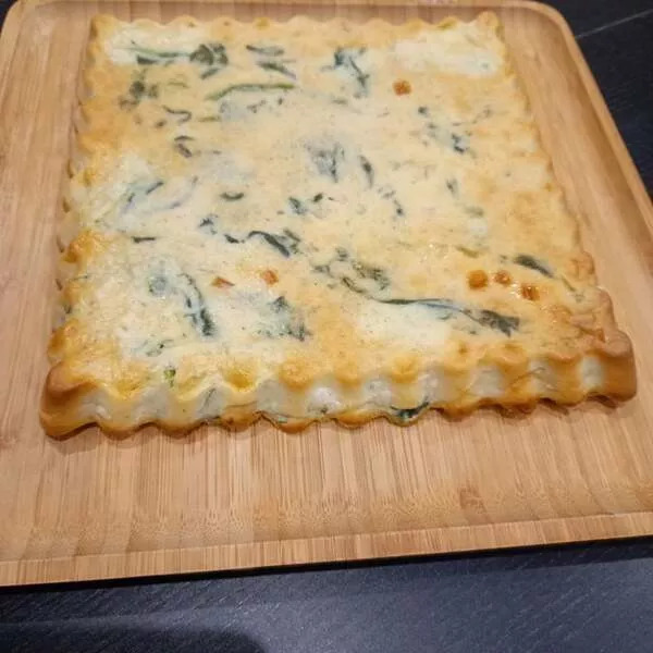 Quiche sans pâte jambon-épinards WW