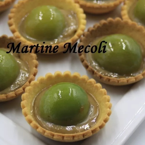 Mini tartelettes aux reines-claudes sans cook'in